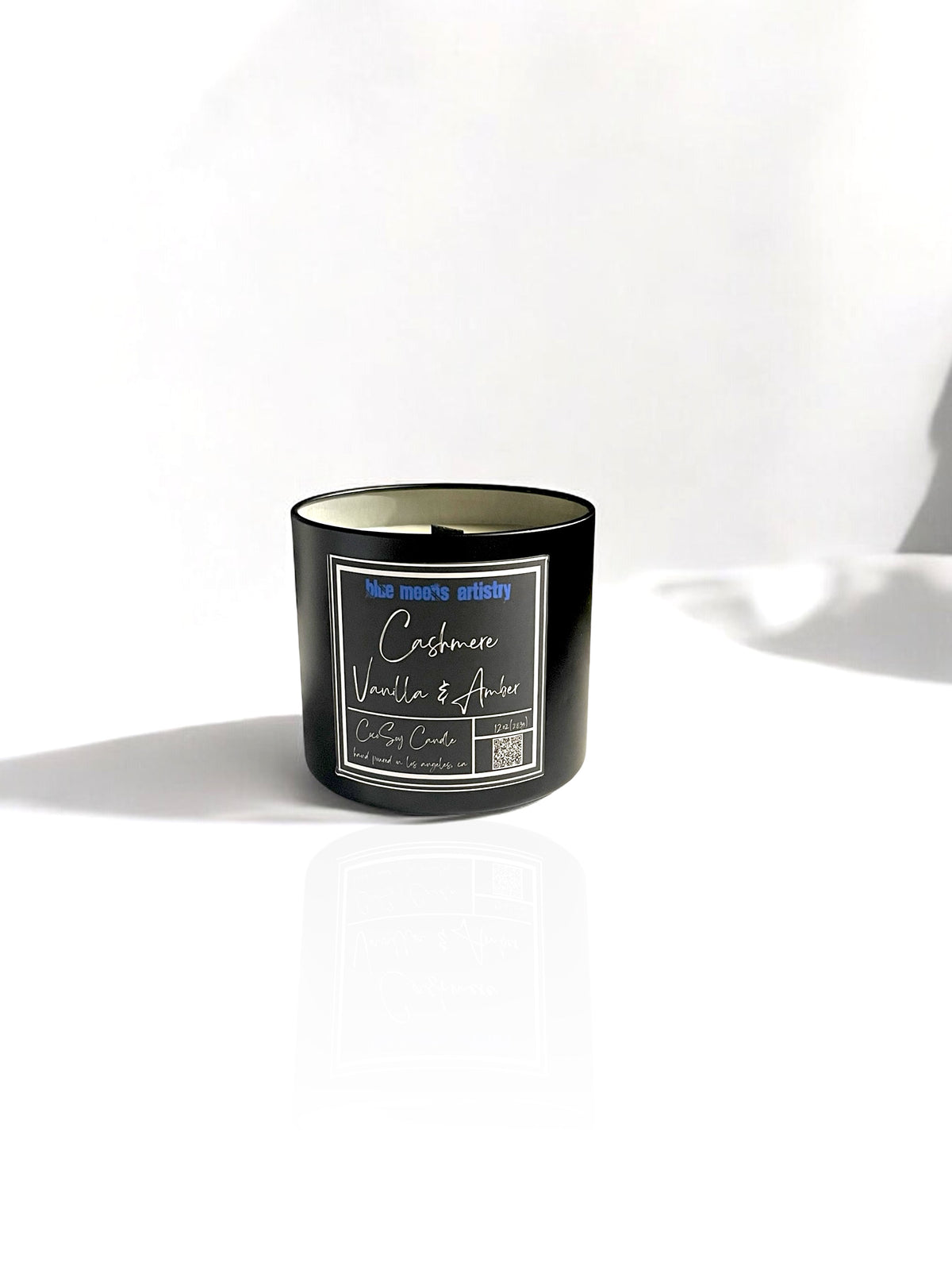 Cashmere Vanilla & Amber Scented Candle