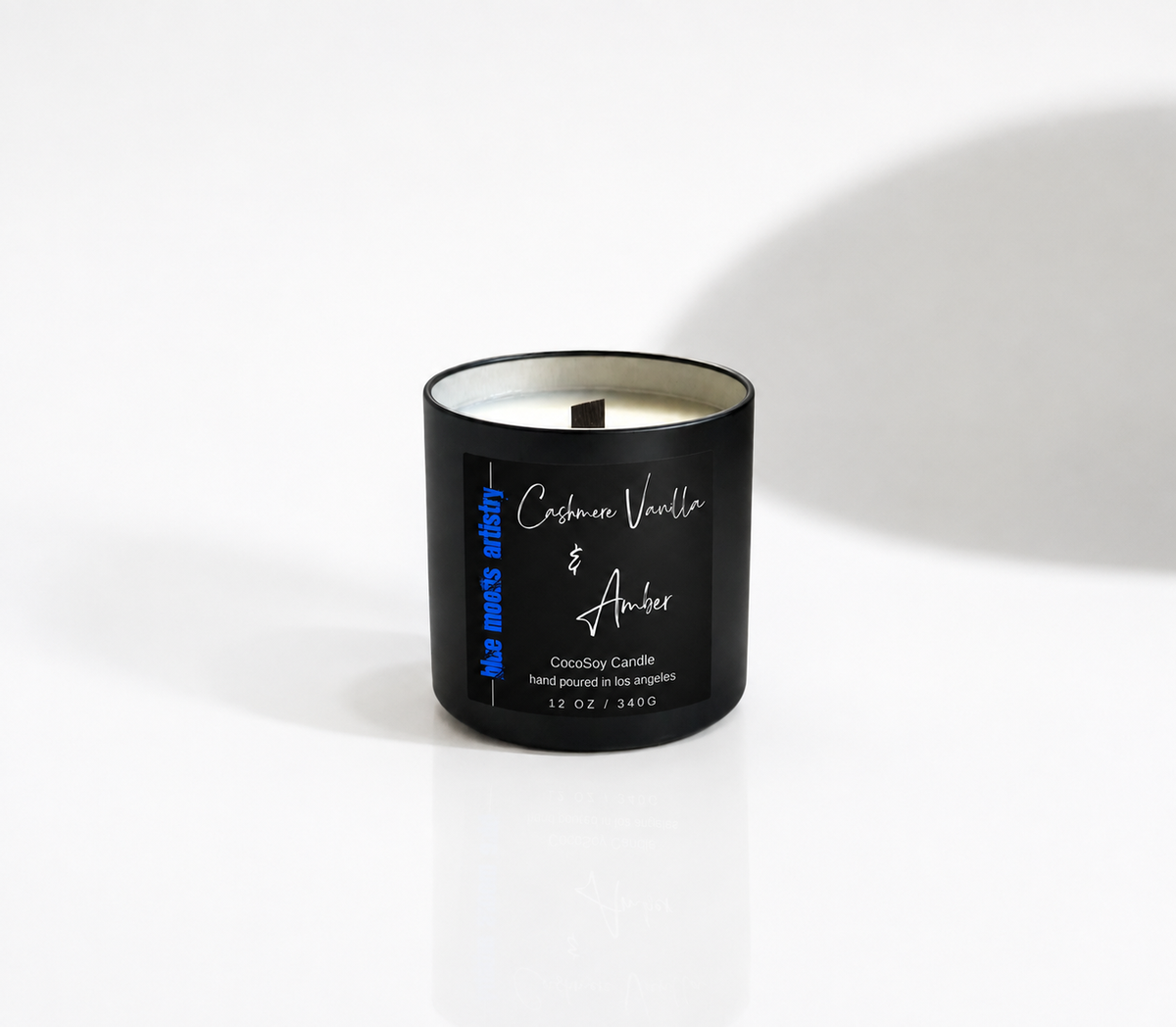 Cashmere Vanilla & Amber Scented Candle