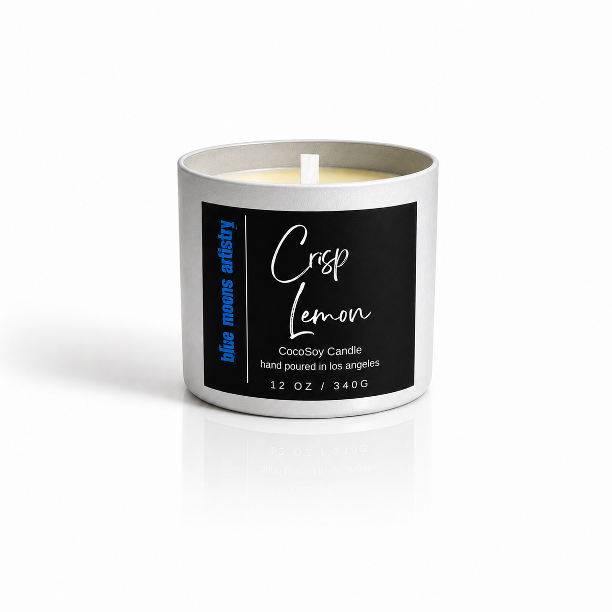 Crisp Lemon Scented Candle