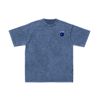 Denim Washed Logo Tee