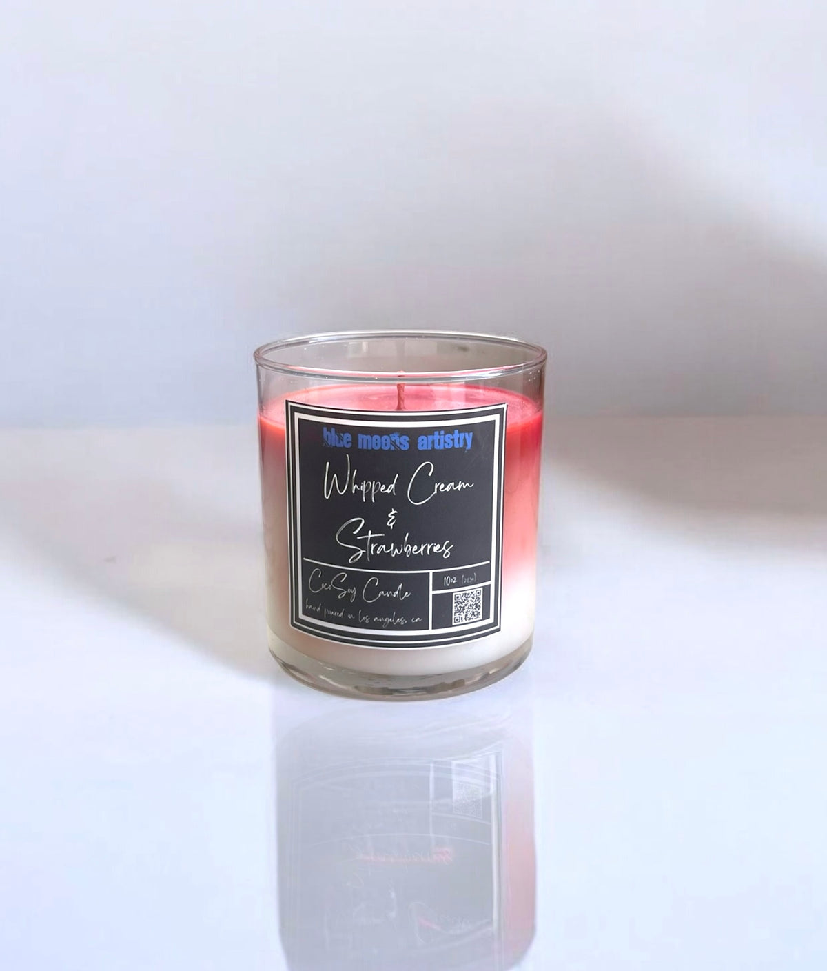 Whipped Cream & Strawberries Scented Candle